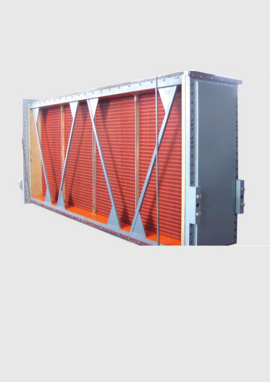 哈電100萬發電機用臥式氫氣冷卻器